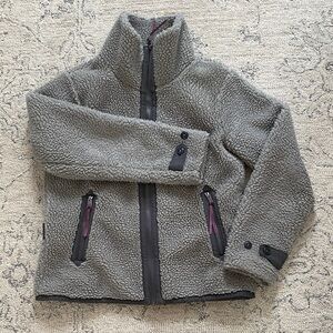 Patagonia Gray Teddy Jacket